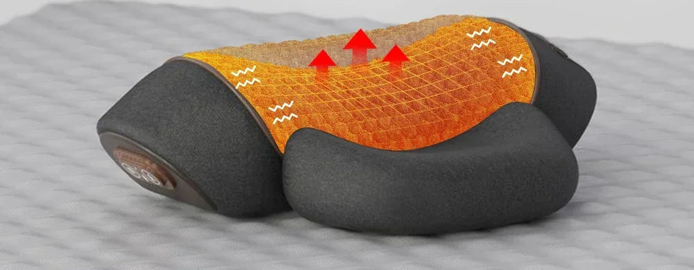 Hinlegen, Augen zu, Schmerz vergessen: Das Nackenmassagegerät für tiefe Entspannung im Liegen.