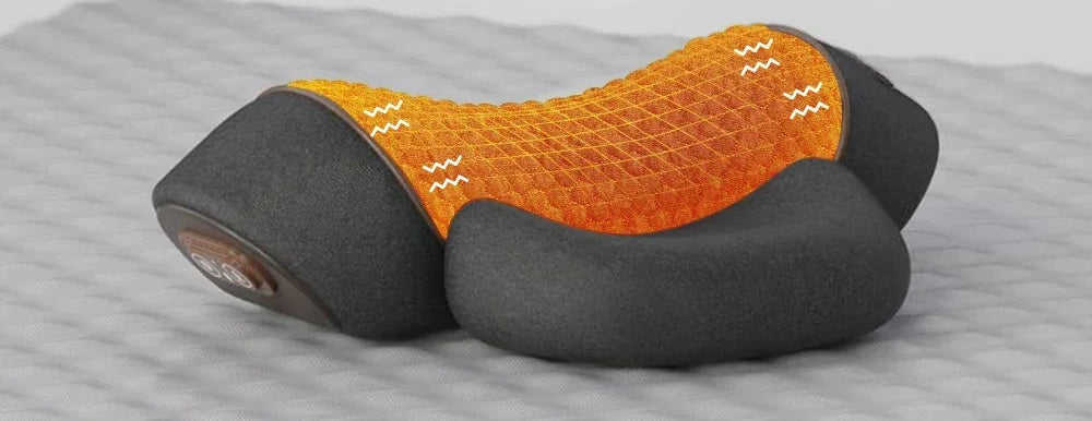 Hinlegen, Augen zu, Schmerz vergessen: Das Nackenmassagegerät für tiefe Entspannung im Liegen.